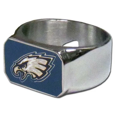 Philadelphia Eagles Steel Ring Bottle Opener Size 10 - NFL Football Cover