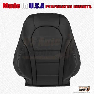 2018 2019 2020 2021 Mercedes Benz C300 Driver Top Perforated Leather Cover Black - Picture 1 of 8