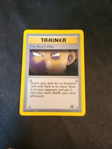 Pokémon TCG The Boss's Way Team Rocket 73 Regular Unlimited Uncommon - Picture 1 of 2