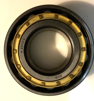 Rolamento de eixo de pinhão traseiro NOS Porsche 911/912/930 marca FAG ALEMÃ N2008E - Imagem 1 de 4