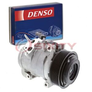 Denso AC Compressor & Clutch for 2010 Dodge Ram 3500 6.7L L6 Heating Air ps