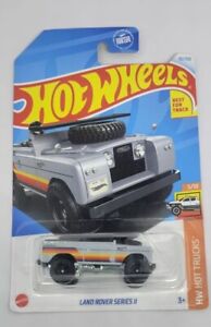 2024 Hot Wheels Land Rover Series II D Case Gray New🔥 92/250 5/10 4X4 TRUCKS 🔥