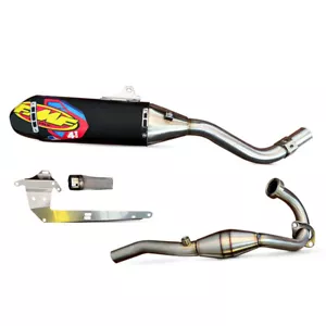 Full System Exhaust pipe muffle Black Carbon FOR HONDA CRF 250 L RL 2017-2020 - Picture 1 of 4