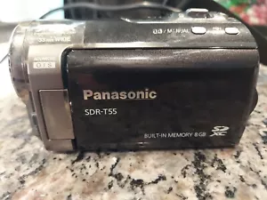 Panasonic SDR-T55 Camcorder Videokamera 78x Zoom 8 GB integrierte SD-Karte mit Etui - Bild 1 von 18