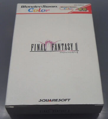 Japanese Wonderswan Color Final Fantasy 2 Game Complete with Box SWJ-SQRC02 - Image 1 of 4