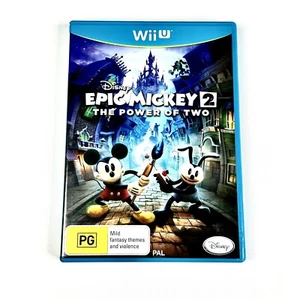 Epic Mickey 2: The Power of Two | Wii U | Aus PAL | Mint Disc | Tracked Postage - Picture 1 of 11