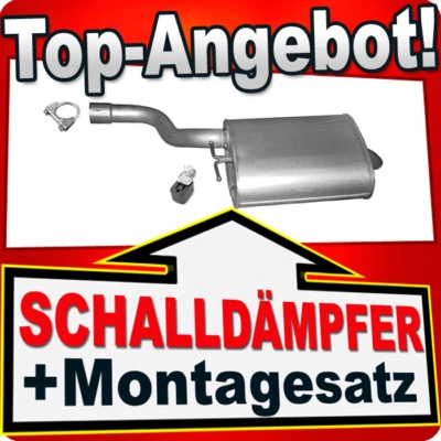 Silencieux d'échappement pour BMW 5 (E39) 520 523 525 528 530 - Photo 1/2