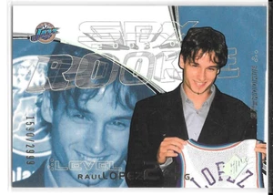 RAUL LOPEZ ROOKIE SERIAL /2999 2002-03 SPX 156 UTAH JAZZ - Picture 1 of 1
