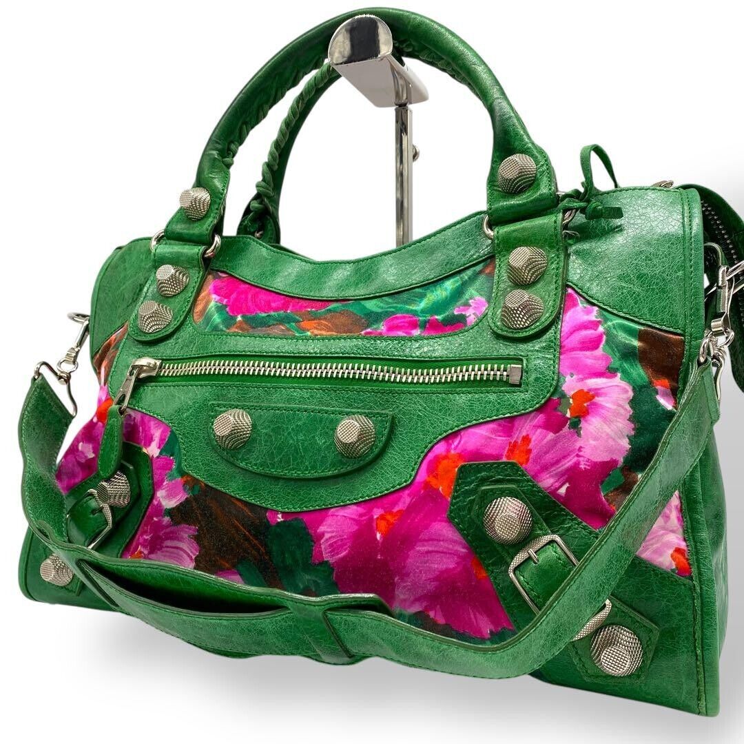Balenciaga City Green Bags & Handbags for Women for sale - eBay Balenciaga City Green Bags & Handbags for Women for sale - eBay