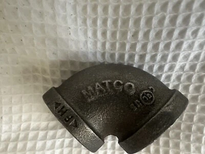 NEW! MATCO 1" 150 Female NPT 90° Elbow Cast Stainless Steel Pipe Fitting - Image 1 of 3