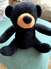 Cuddles plush black and tan sun teddy with glass eyes and cute tail Wakefield