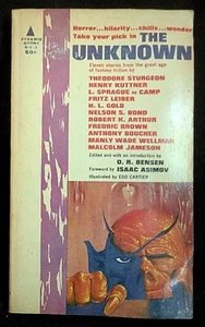 Das Unbekannte herausgegeben von D.R. Bensen Pyramide #R-851 April.1963 1st Ed, - Vintage PB - Bild 1 von 4