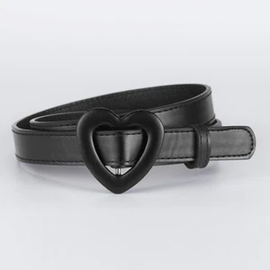 Kid Girl Boys Toddler Shiny Waist Belt Adjustable Buckle PU Leather Waistband e - Picture 1 of 26