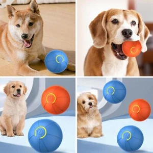 Smart Dog Ball Toy Rolling Ball Interactive Dog Toy (1Pcs)(Blue/Orange) H8S2 - Picture 1 of 14