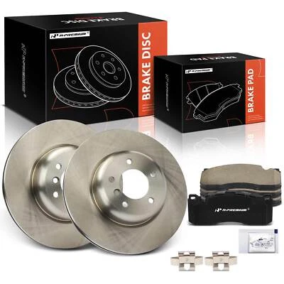 Front Disc Brake Rotors + Ceramic Brake Pad for BMW 135i 2008-2013 135is 2013 - Image 1 of 4