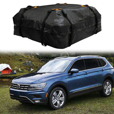 600L Car Travel Roof Bag Cargo Storage Luggage Carrier For VW Golf Tiguan Polo • 86.54€