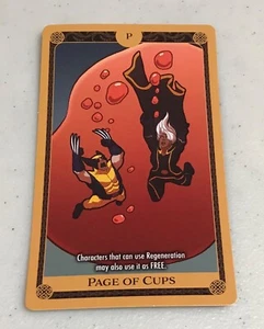 PAGE OF CUPS X-Men X of Swords Marvel Heroclix Tarotkarte - Bild 1 von 1