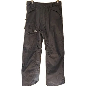 The North Face Hyvent Snow Pants Men's Med Black 100% Nylon Lined Waterproof - Picture 1 of 8