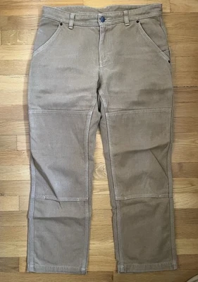 Pantalones para mujer Patagonia Iron Forge cáñamo lona doble rodilla - talla 12 cortos/coi Foto 1 de 4