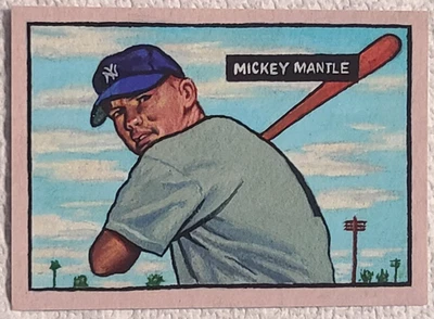 2025 Topps Shoebox Treasures - Mickey Mantle #B51-9 Bowman 1951 - SP - Yankees Foto 1 de 2