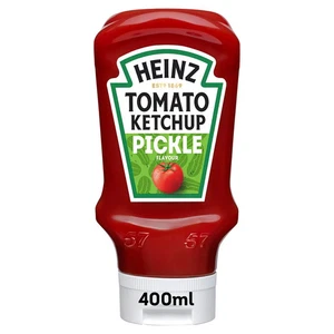 Heinz Tomato Ketchup Pickle Flavour 2 x 400ml - Picture 1 of 3