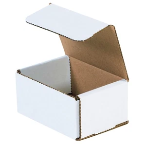AVIDITI Corrugated Mailing Mailer Boxes Small 4" x 3" x 2" (50 Pack) Cardboar... - Picture 1 of 5