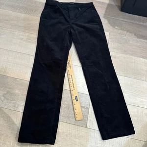 TALBOTS DAMEN KORDHOSE GERADES BEIN 2P PETITE BLACK - Bild 1 von 9