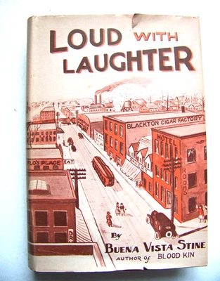 1943 1st Edition LOUD WITH LAUGHTER By BUENA VISTA STINE  w/DJ - Image 1 of 4