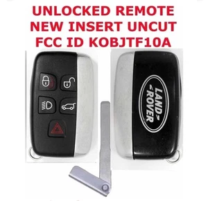UNLOCKED RANGE ROVER LAND ROVER 10-20 OEM SMART UNCUT KEY REMOTE FOB KOBJTF10A - Picture 1 of 2