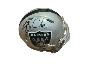 Ice Cube signed handsigniert Oakland Raiders Mini Helm PSA/DNA COA - Bild 1 von 3