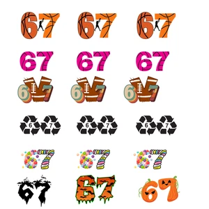 6 7 Tatuajes Temporales 18 Diseños Total Colorido Smail Tamaño 1.5"x1.5" - Imagen 1 de 4