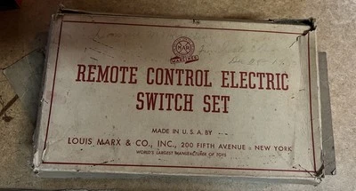 Marx 1590 Remote Control Switch PAIR for O-27 Track - Image 1 of 4