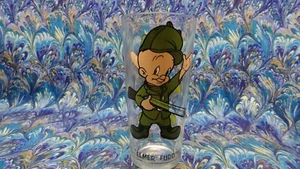 VINTAGE PEPSI COLA SAMMLERGLAS 1973 EDITION ELMER FUDD 16 oz SEHR SCHÖN - Bild 1 von 6