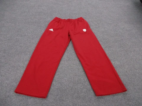 Indiana Hoosiers Sweatpants Adult M Red Adidas Joggers Athletic Drawstring Mens Cover