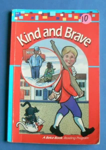 ABeka gr.1/1st KIND AND BRAVE, PB reader A Beka,full-color 1995 - Picture 1 of 9