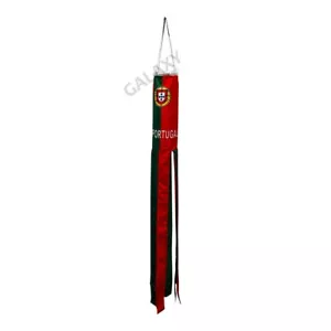 Portugal Flagge Windsack 5 Fuß lang glänzend Poly Windsack / Portugal Flagge - Bild 1 von 2