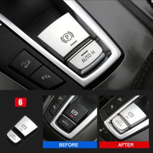 Button Cover For BMW X3 F25 X4 F11 15 X5 X6 Auto Hold Hot Practical Accessories - Imagen 1 de 7