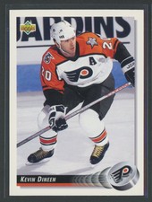 1992-93 Upper Deck Kevin Dineen Philadelphia Flyers #256