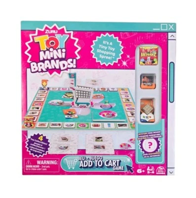 New Zuru Toy Mini Brands Add to Cart Board Game Shopping 2024 Spin Master Games - Image 1 of 4