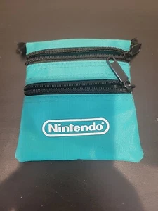 Nintendo Change Purse Teal Rare - Picture 1 of 4