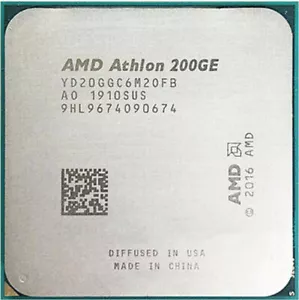 AMD Athlon 200ge 3.2 GHz 2 cores 4 threads 5mb 35w interface am4 CPU processorr - Picture 1 of 1