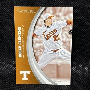 2015 Roger Clemens Panini Collegiate Texas Longhorns Boston Red Sox #74 - Picture 1 of 2