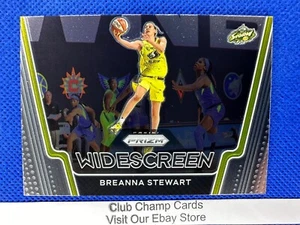 2021 #3 Breanna Stewart WNBA Panini Prizm Widescreen Base Insert Storm - Picture 1 of 2