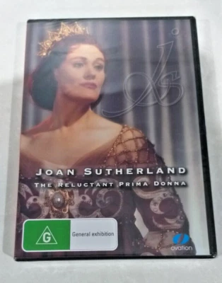 Joan Sutherland: The Reluctant Prima Donna -SEALED - DVD (Reg 0) - Image 1 of 3