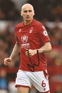 NOTTINGHAM FOREST: JONJO SHELVEY SIGNED 6x4 ACTION PHOTO+COA - Picture 1 of 1