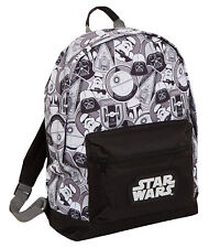 Star Wars Large Backpack Darth Vader Trooper School College Laptop Bag Rucksack 