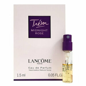 Lancome Tresor Midnight Rose .05 oz / 1.5 ml Eau De Parfum Mini Vial Spray