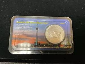 Canada 1999 1 Ounce Silver Maple Leaf - Picture 1 of 2