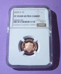 2025 S Lincoln Shield Cent NGC PF70 DCAM - In Hand (Last Penny To Be Made) - Picture 1 of 3