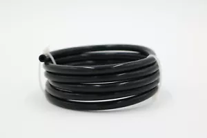 Black For ID:5mm (1/5") 1 Meter Vacuum Silicone Hose Intercooler Coupler Pipe - Picture 1 of 4